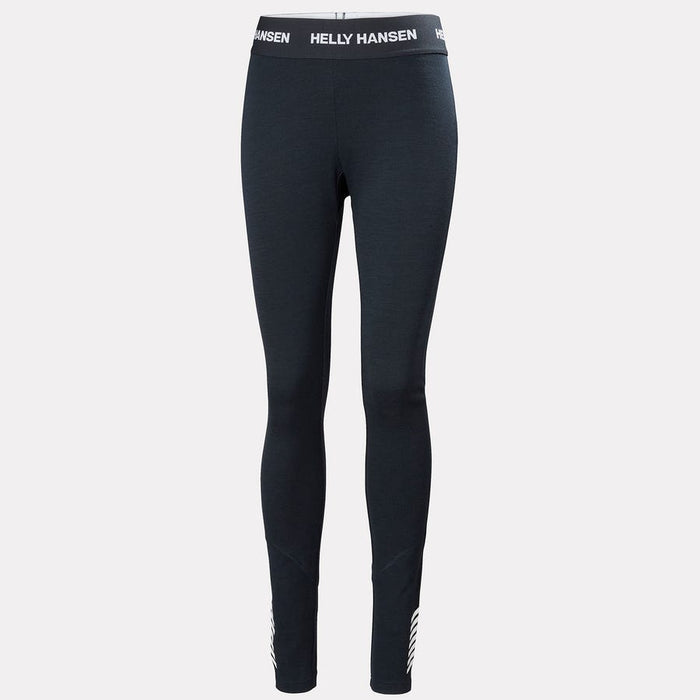 Helly Hansen Women's LIFA Merino Midweight Base Layer Pants in Navy