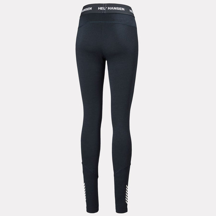 Helly Hansen Women's LIFA Merino Midweight Base Layer Pants in Navy