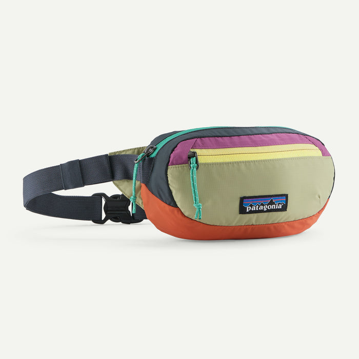 Patagonia Terravia Mini Hip Pack 1L, Patchwork: Gumtree Green