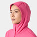 Helly Hansen Women's Versalite Hooded Fleece Jacket in Hot Pink