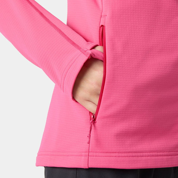 Helly Hansen Women's Versalite Hooded Fleece Jacket in Hot Pink
