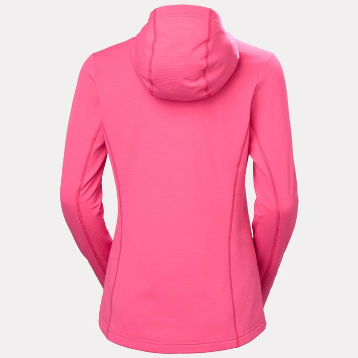 Helly Hansen Women's Versalite Hooded Fleece Jacket in Hot Pink
