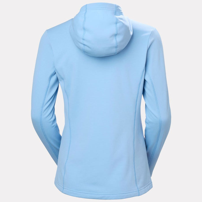 Helly Hansen Women's Versalite Hooded Fleece Jacket in Bright Blue