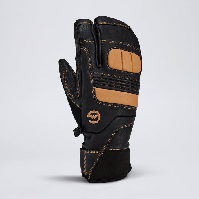 Gordini Cirque 3-Finger Mitt in Black Buffalo