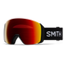 Smith 4D MAG XL goggle, Black, ChromaPop Sun Red Mirror