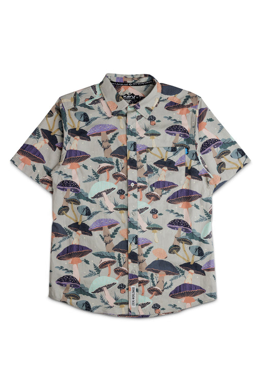 KAVU Festaruski shirt in Mushroom Realm
