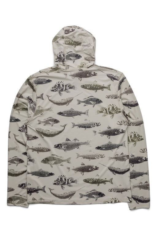 KAVU Sunday Hoodie in Fish Big, alternate view