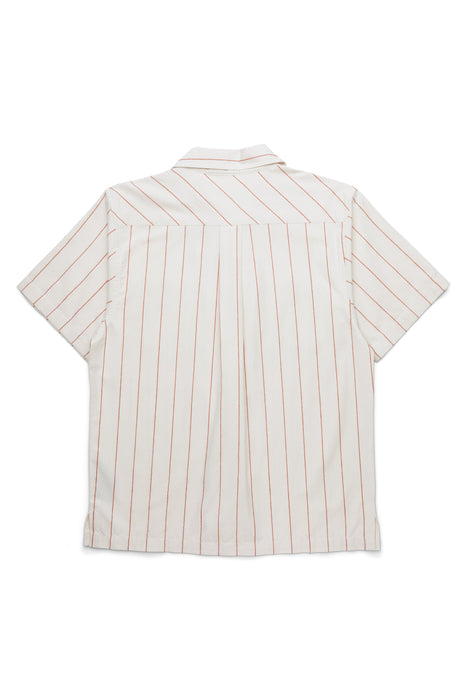 KAVU Island Bound shirt in Sand Stripe, alternate view