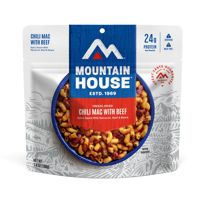 Mountain House Chili Mac with Beef pouch