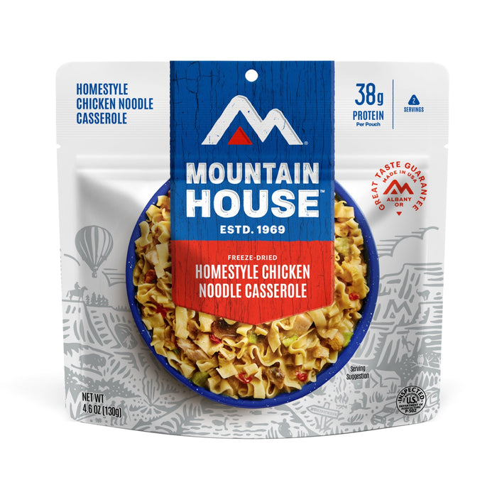 Mountain House Homestyle Chicken Noodle Casserole pouch