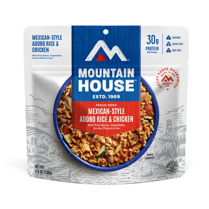 Mountain House Mexican-Style Adobo Rice & Chicken pouch