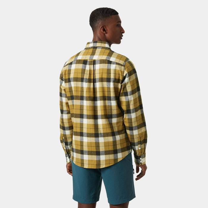 Helly Hansen Lokka Organic Flannel Shirt - Lynx Box Stripe Plaid