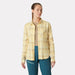 Helly Hansen Women's Lokka Organic Flannel Long Sleeve Shirt in Yellow Cream
