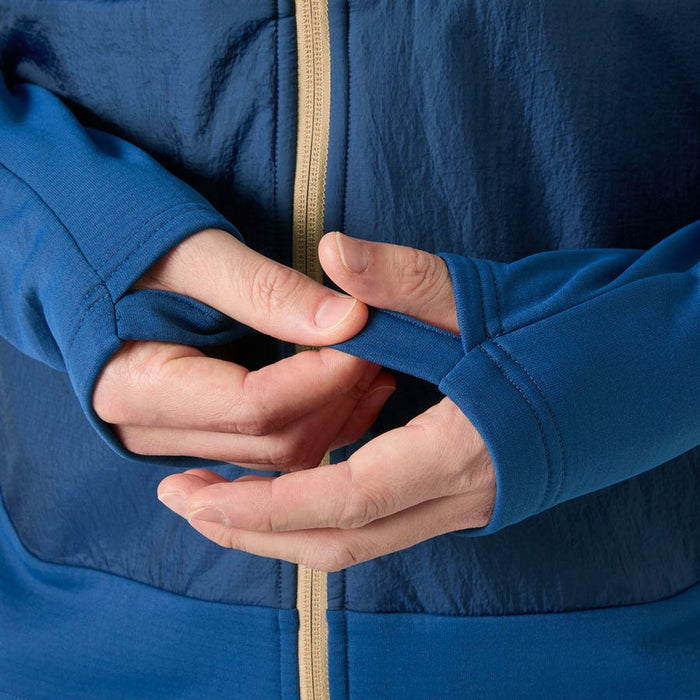 Helly Hansen Men's Versalite Hybrid Fleece Jacket in Dark Blue