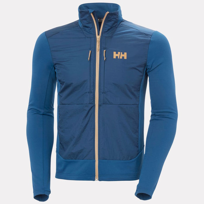 Helly Hansen Men's Versalite Hybrid Fleece Jacket in Dark Blue