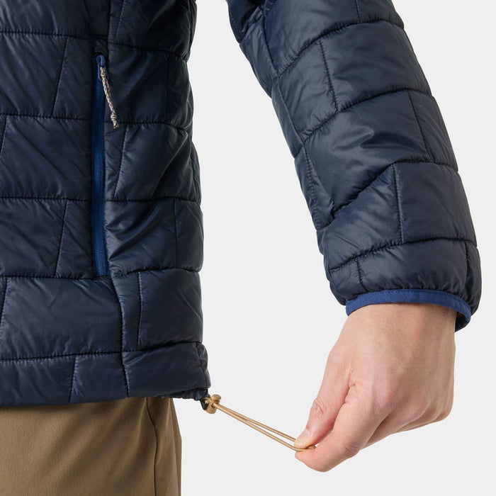 Helly Hansen Men's LIFALOFT Hooded Insulator in Navy