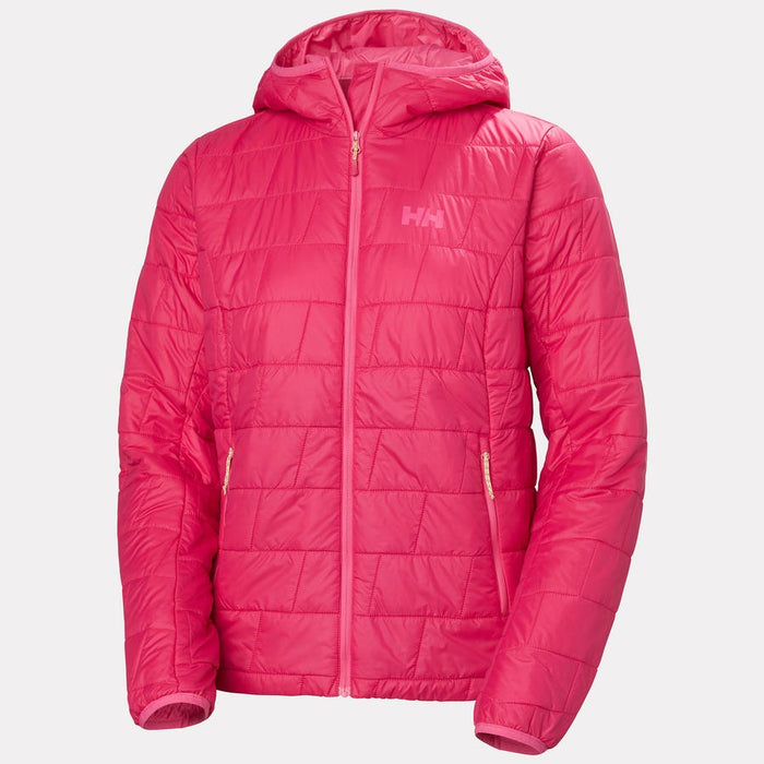 Helly Hansen Women's LIFALOFT Hooded Insulator in Cranberry