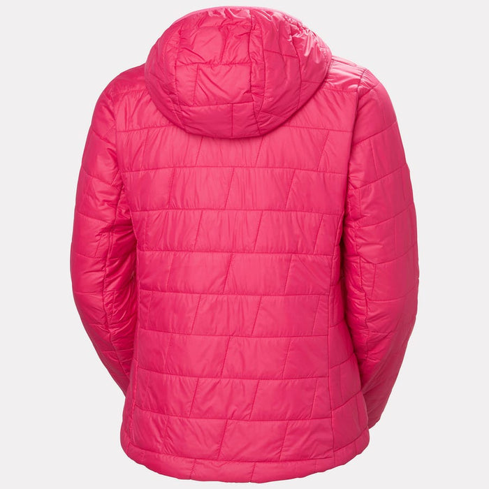 Helly Hansen Women's LIFALOFT Hooded Insulator in Cranberry