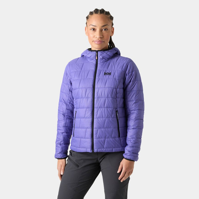 Helly Hansen Women's LIFALOFT Hooded Insulator in Ultra Violet