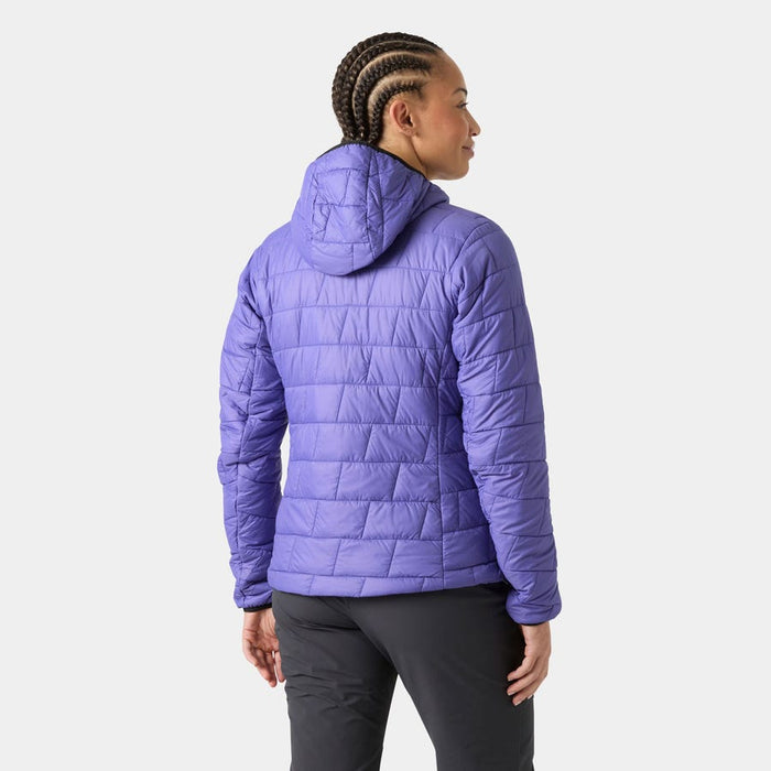 Helly Hansen Women's LIFALOFT Hooded Insulator in Ultra Violet