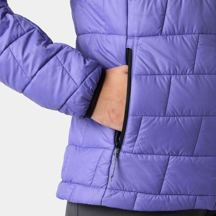 Helly Hansen Women's LIFALOFT Hooded Insulator in Ultra Violet