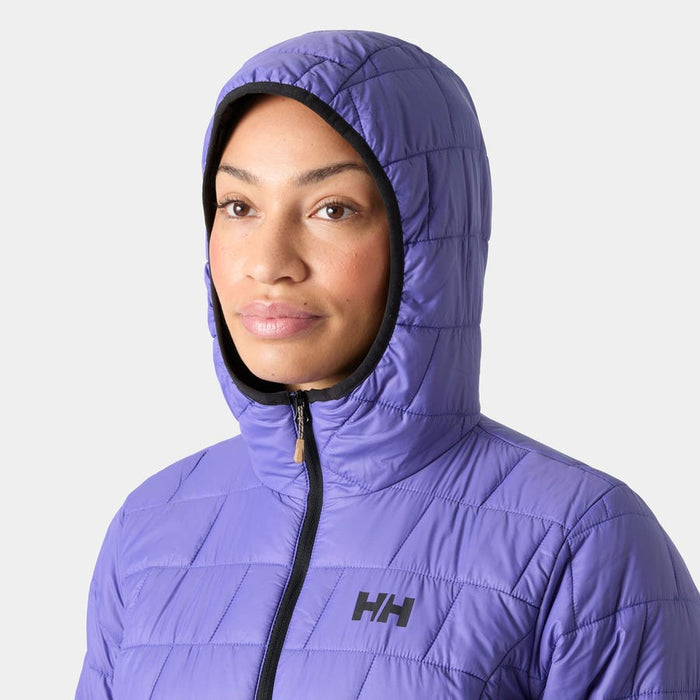Helly Hansen Women's LIFALOFT Hooded Insulator in Ultra Violet