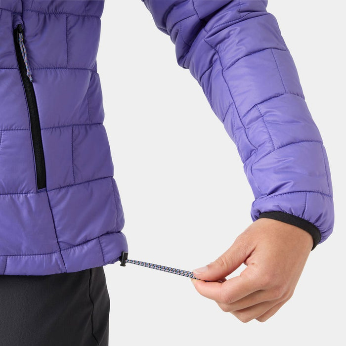 Helly Hansen Women's LIFALOFT Hooded Insulator in Ultra Violet
