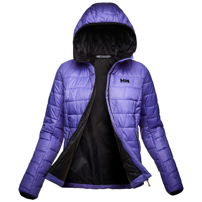 Helly Hansen Women's LIFALOFT Hooded Insulator in Ultra Violet
