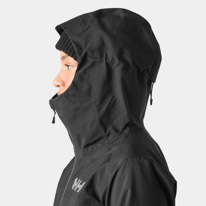 Helly Hansen Women's Verglas Backcountry Shell Jacket in Black