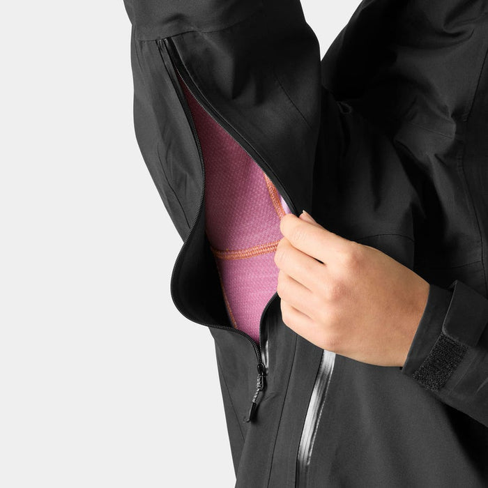 Helly Hansen Women's Verglas Backcountry Shell Jacket in Black