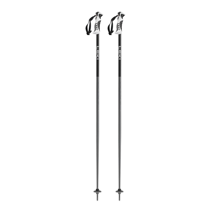 Leki Cerro S ski poles in black-anthracite