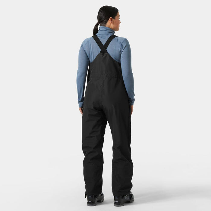 Helly Hansen Women's Emiko Shell Ski Bib Pants in Black
