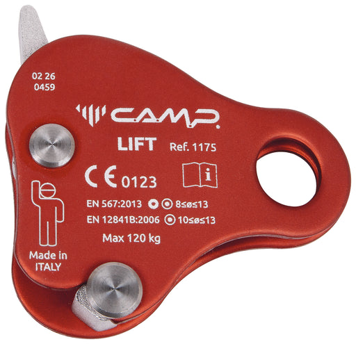 CAMP Lift rope clamp ascender, red