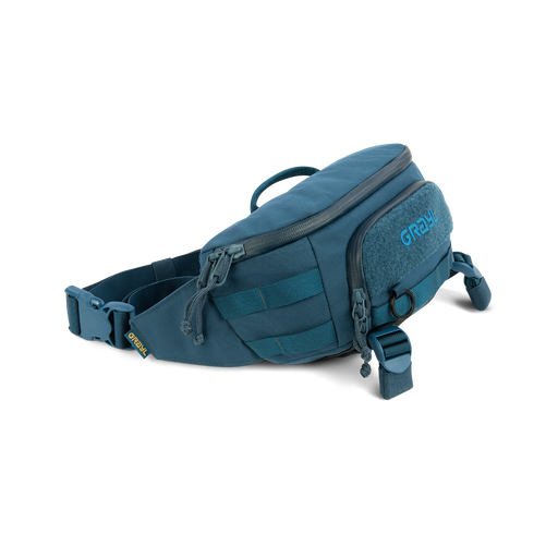 Grayl Transport Hip Pack 2L, Wander Blue, front view