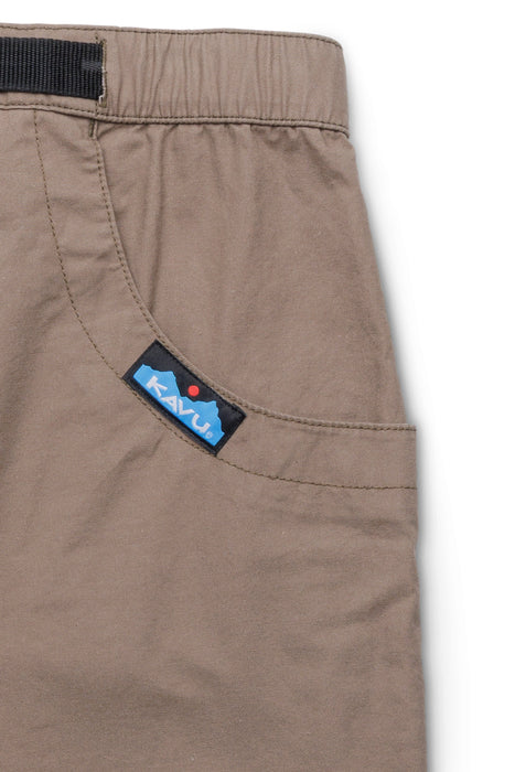 KAVU Chilli Lite Pant in Walnut, detail
