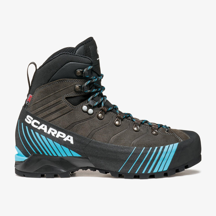Scarpa Ribelle HD mountaineering boot, Carbon/Azure, view 1