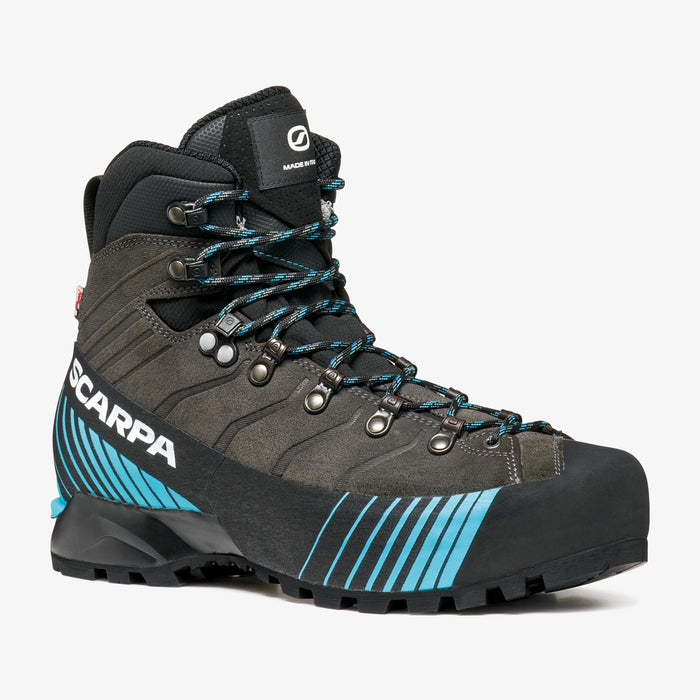 Scarpa Ribelle HD mountaineering boot, Carbon/Azure, view 2