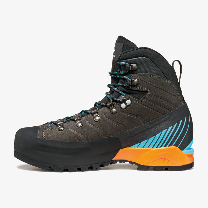 Scarpa Ribelle HD mountaineering boot, Carbon/Azure, view 3