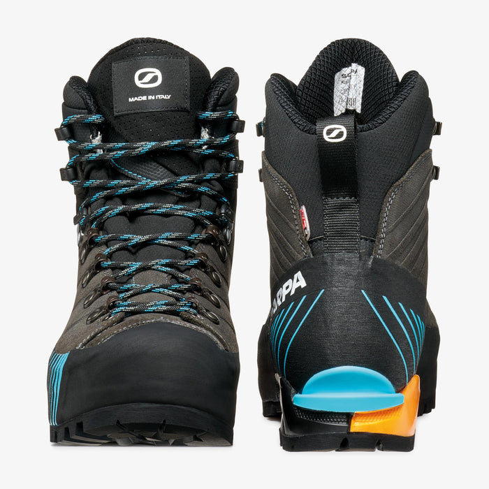 Scarpa Ribelle HD mountaineering boot, Carbon/Azure, view 4