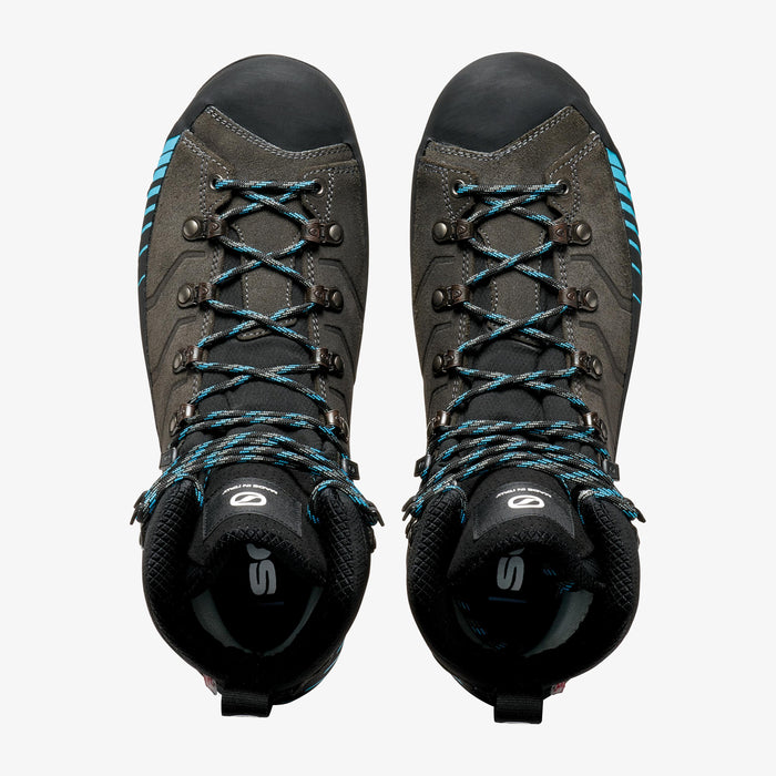 Scarpa Ribelle HD mountaineering boot, Carbon/Azure, view 6