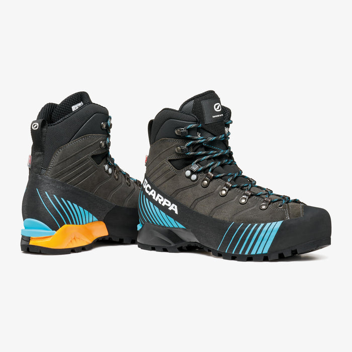 Scarpa Ribelle HD mountaineering boot, Carbon/Azure, view 7