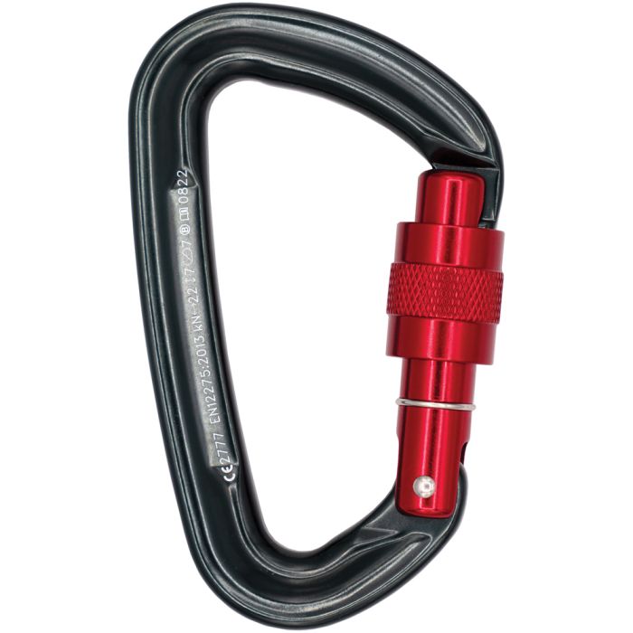 Cypher Firefly II Screw Gate carabiner, alternate angle