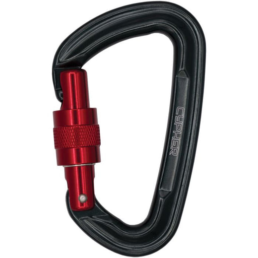 Cypher Firefly II Screw Gate carabiner, front