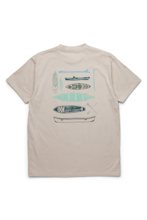KAVU Paddle Out tee in Moonbeam