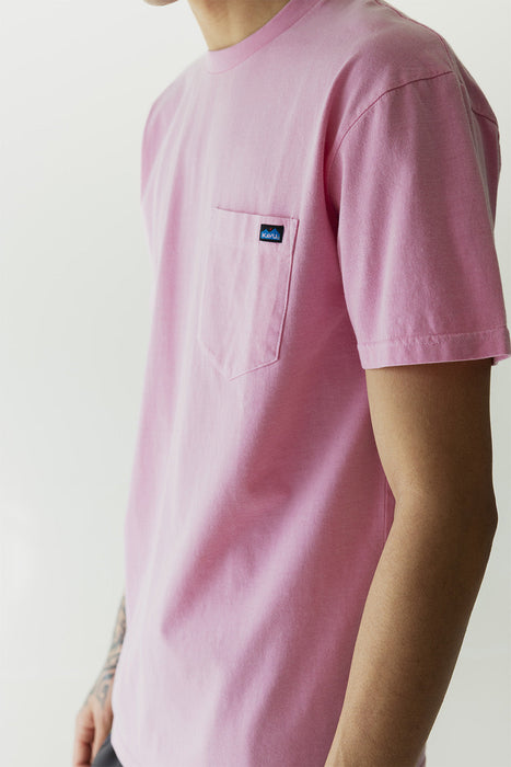 KAVU Side Bar T in Electric Fuchsia, on model