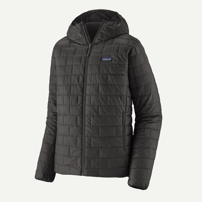 Patagonia Men's Nano Puff Hoody in Black