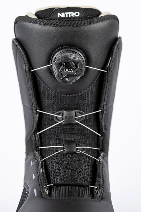 Nitro Flora BOA Women's Snowboard Boot, Black view 5