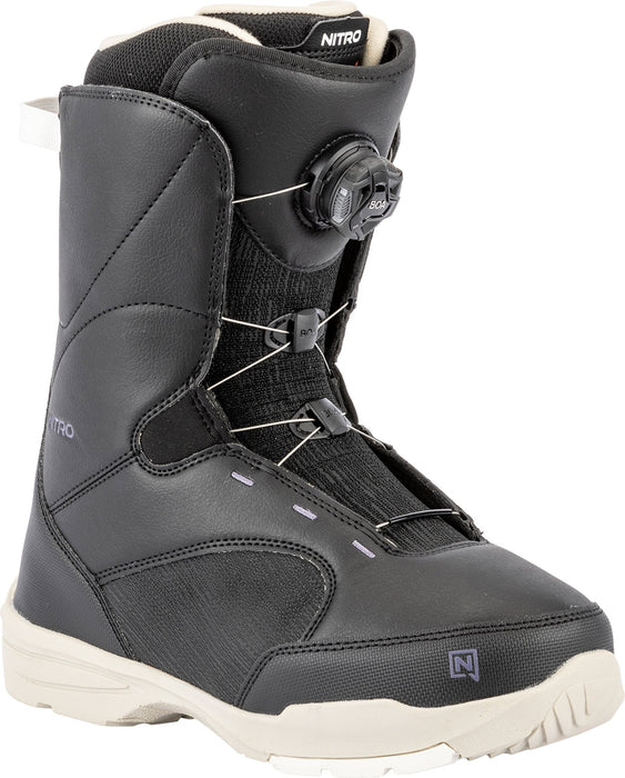 Nitro Flora BOA Women's Snowboard Boot, Black