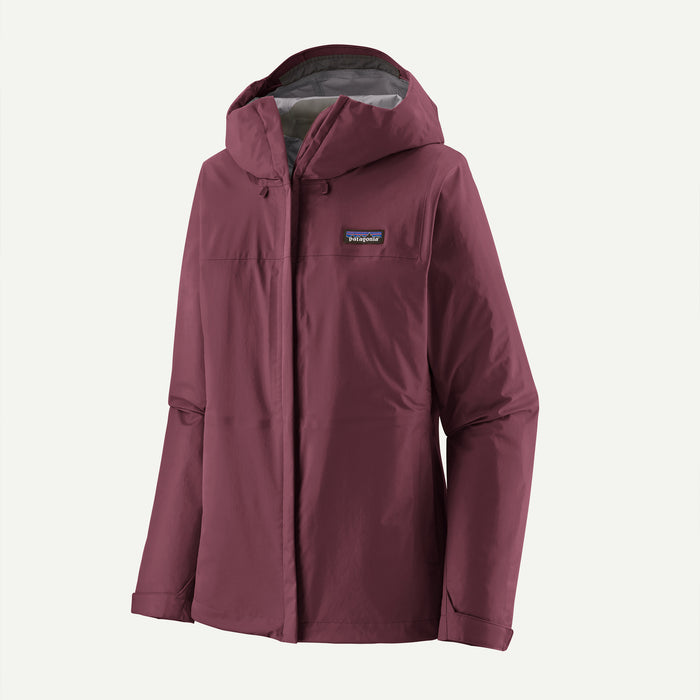 Patagonia Women's Torrentshell 3L Rain Jacket, Berry Fig