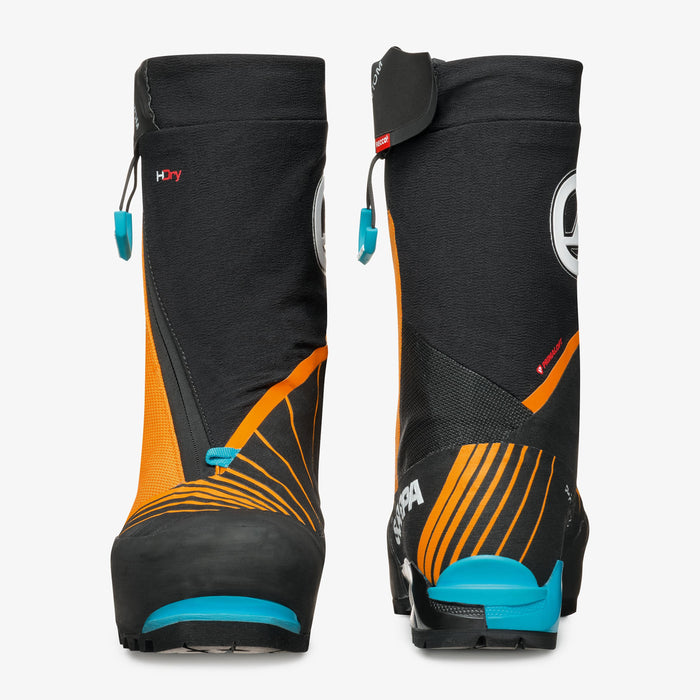 Scarpa Phantom Tech HD mountaineering boot, Black/Bright Orange, view 4